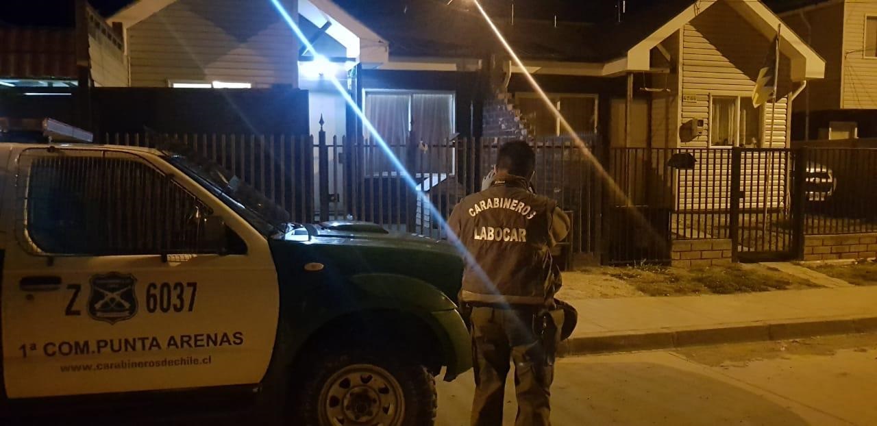 Carabineros investiga robo de especies que afectó a una familia en Villa Centenario de Punta Arenas