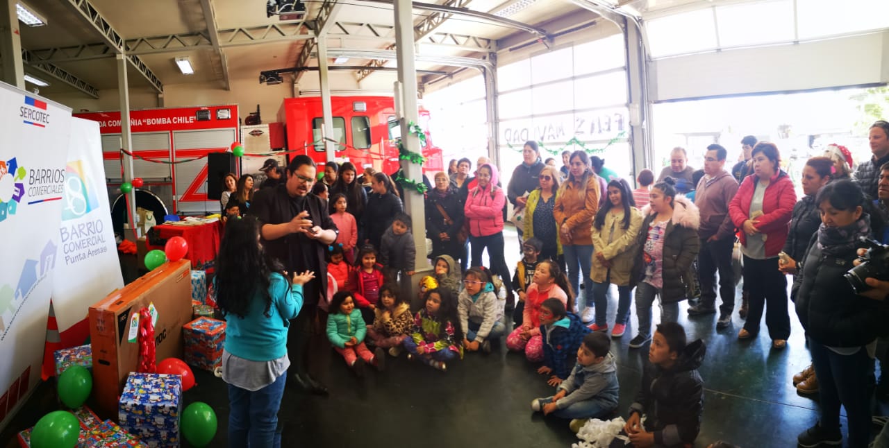 Más de 10.000 ciudadanos prefirieron el Barrio 18 de Septiembre de Punta Arenas para hacer sus compras de Navidad