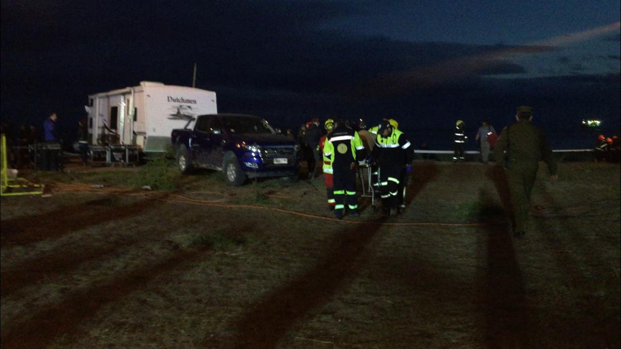 A 11 llegaron los lesionados en accidente ocurrido al término de espectáculo del Solsticio de verano en Costanera del Estrecho