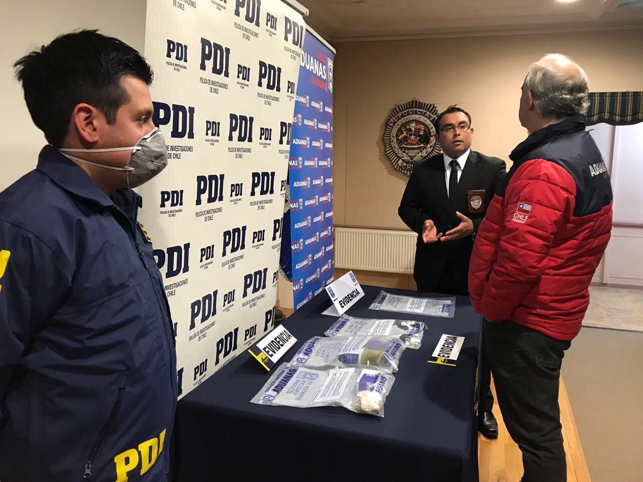 Un hombre y una mujer detenidos en el complejo fronterizo de Monte Aymond intentando ingresar droga desde Argentina a Magallanes