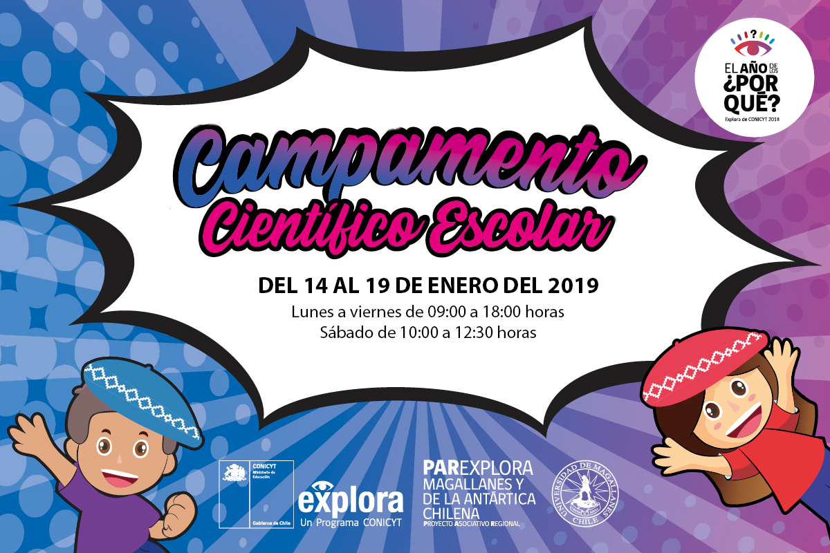 Aún quedan cupos para Campamento Científico Escolar de PAR Explora Magallanes
