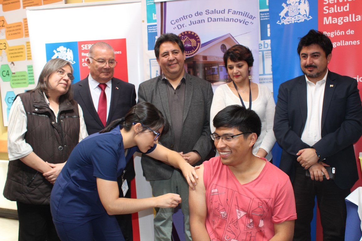 Se dió inicio en Magallanes a la campaña de vacunación contra el sarampión en personas entre 20 y 24 años