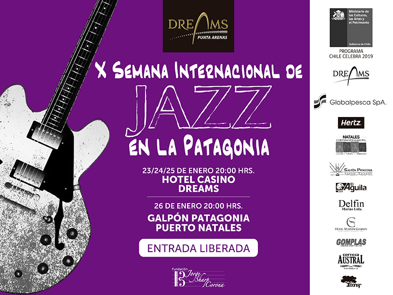 X Semana Internacional de Jazz en el casino Dreams de Punta Arenas