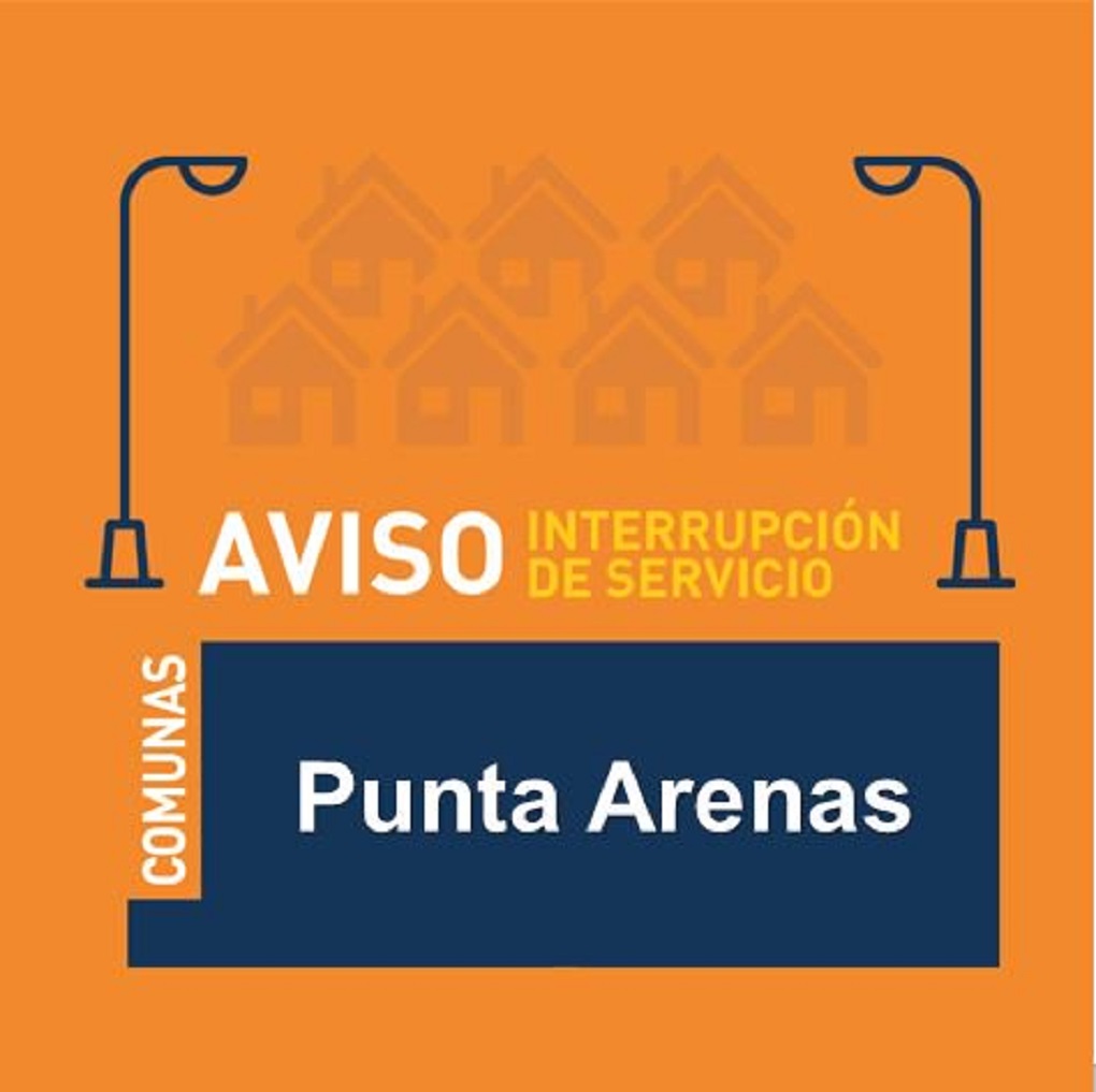 Continúan cortes de suministro eléctrico por fuertes vientos en el sector norte de Punta Arenas