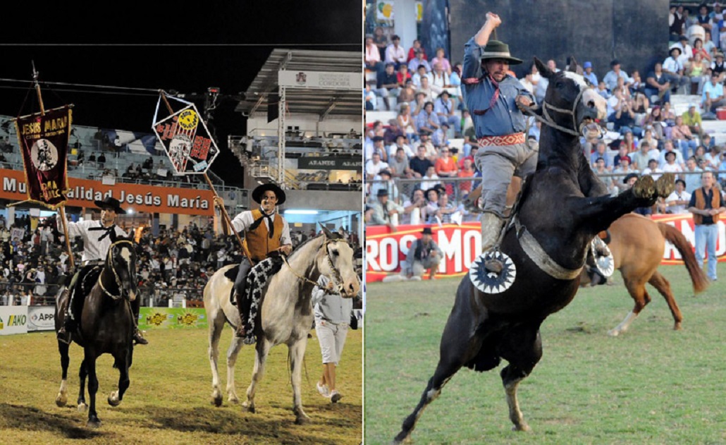 Jinete Natalino destaca en tradicional Festival de Doma en Jesús Maria (Argentina)