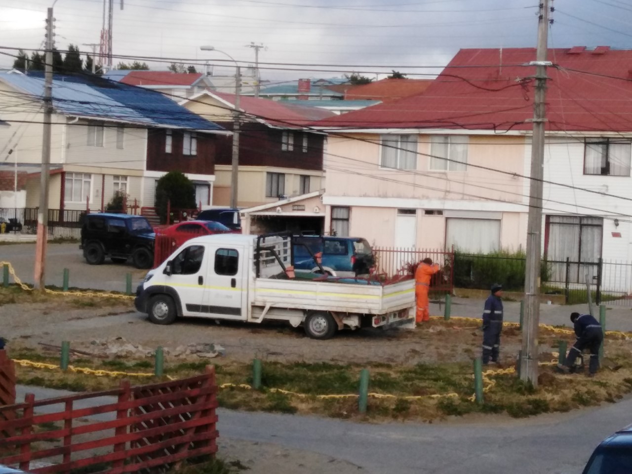 Se iniciaron trabajos de remodelación urbana en Población Capremer, Barrio Sur de Punta Arenas
