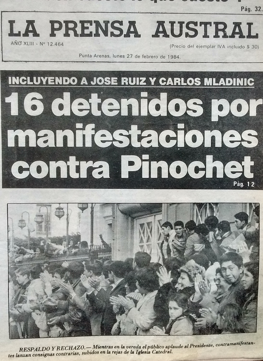 26 de febrero de 1984: el Puntarenazo