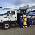 En Zona Franca este fin de semana Aguas Magallanes realizó campaña informativa sobre buen uso del alcantarillado