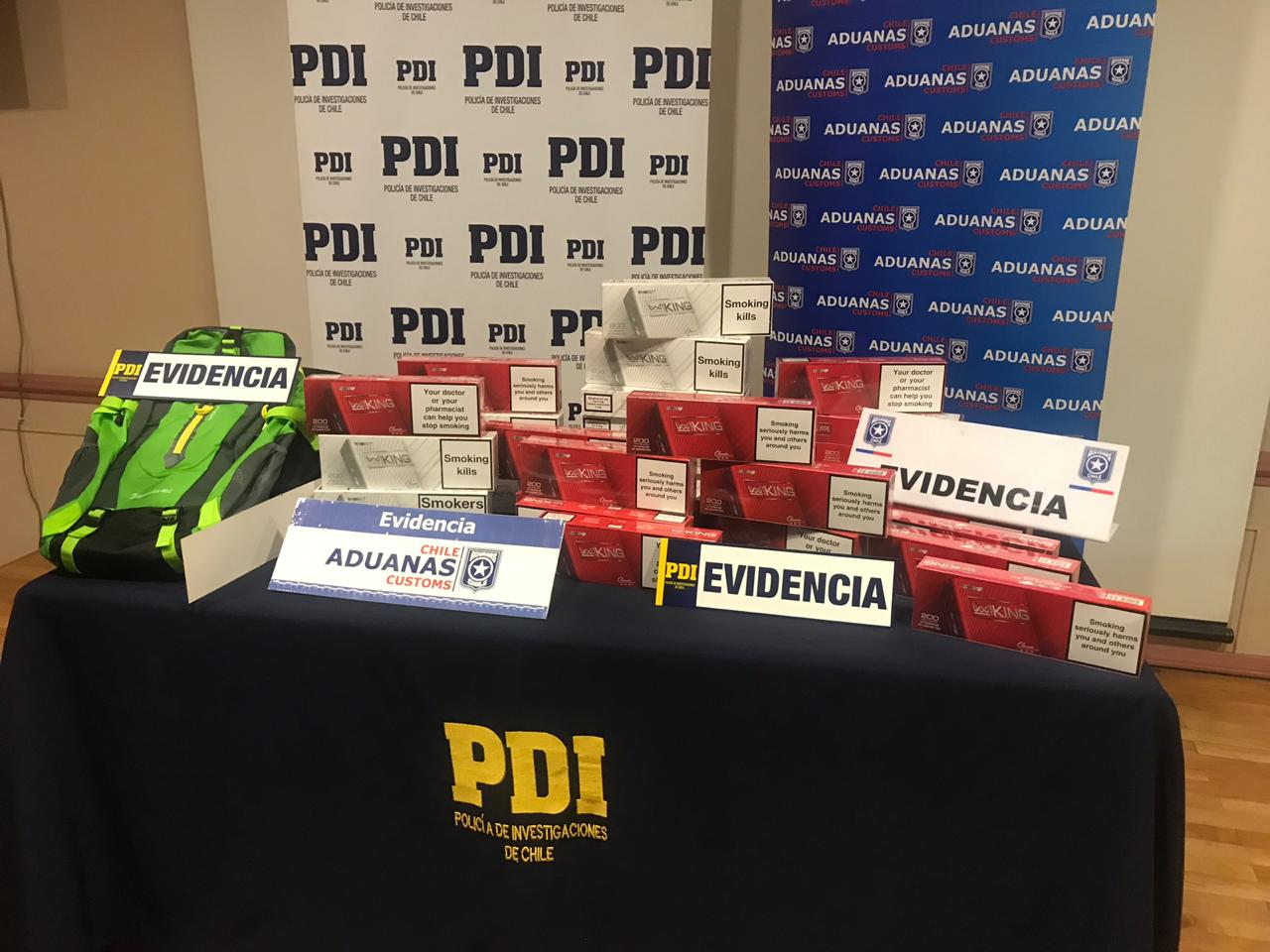 Detienen a tres ciudadanos filipinos que portaban cigarrillos de contrabando en una embarcación pesquera coreana