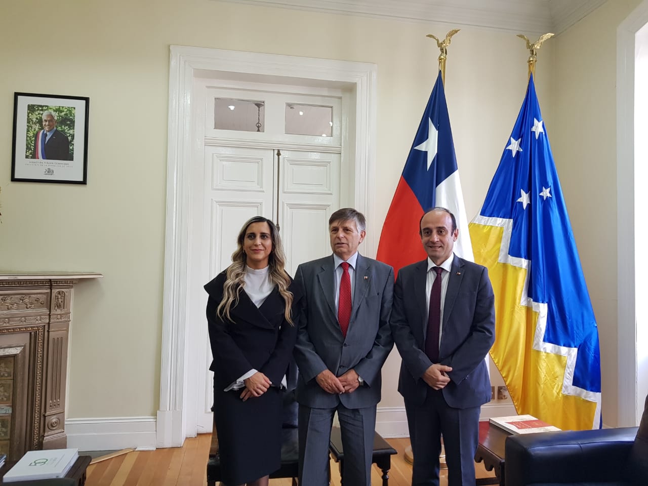 Director Nacional de CONADI realiza primera visita protocolar al nuevo Intendente Regional