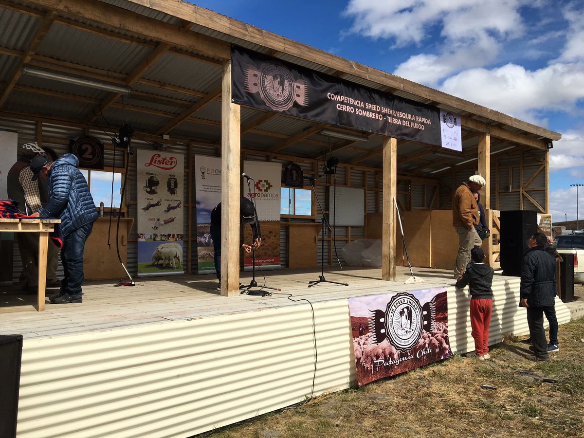 Primera competencia de Esquila Rápida tiene lugar hoy en Cerro Sombrero, Tierra del Fuego