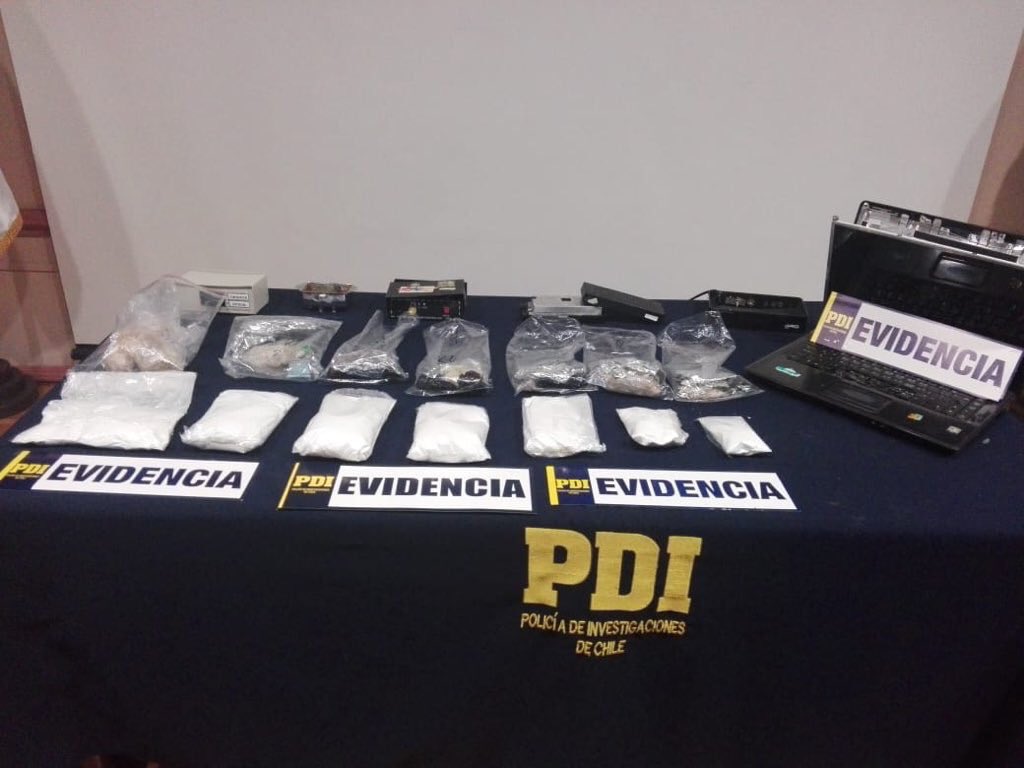 Un ciudadano colombiano condenado en Punta Arenas por tráfico ilícito de drogas