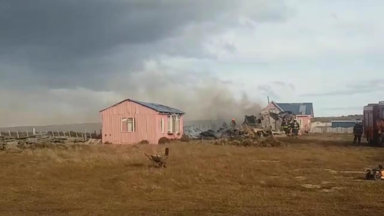 Incendio consume una vivienda en el sector rural de  Kon Aiken