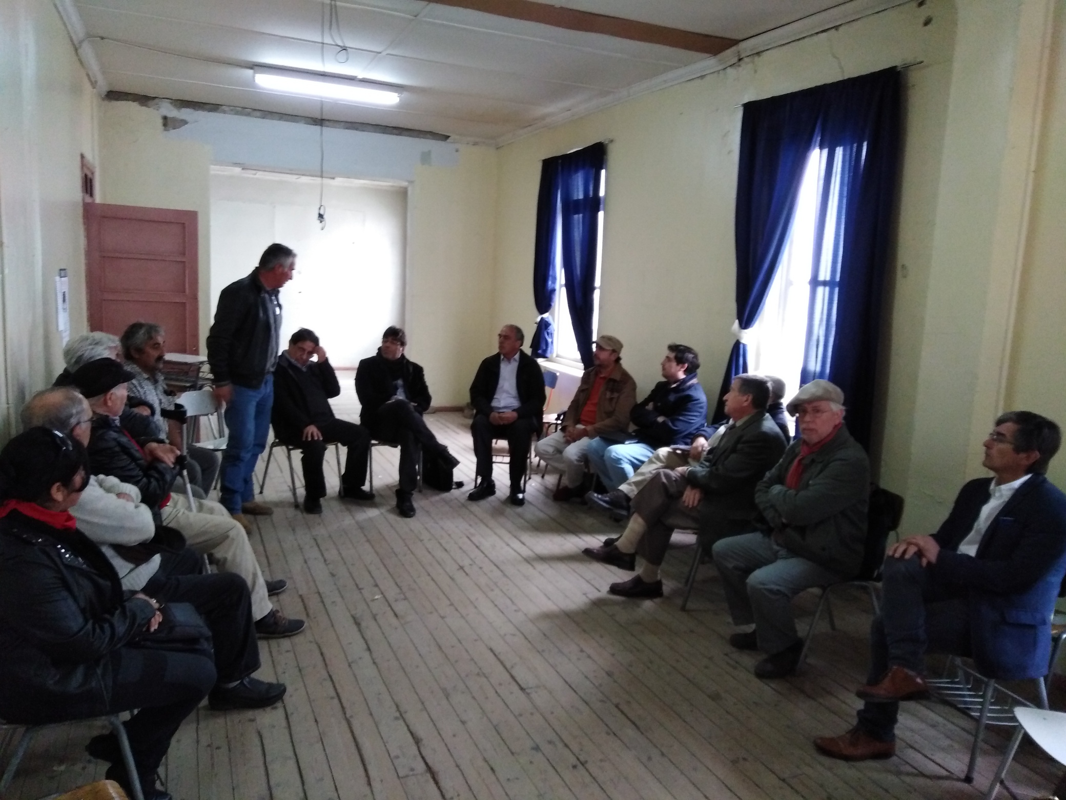 Alcalde de Recoleta Daniel Jadue visitó en Punta Arenas la Casa de los Derechos Humanos