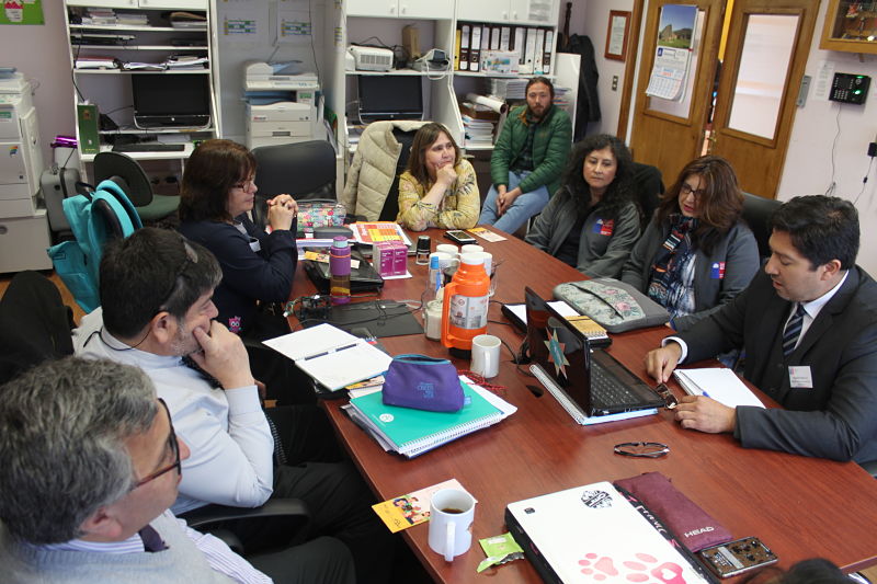 SEREMI de Justicia y DDHH visita Laguna Blanca