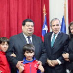 Juez en Punta Arenas Juan Enrique Olivares presta juramento en el 6° Juzgado de Garantía de Santiago