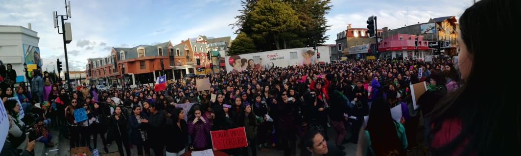 Alrededor de 600 personas en el acto del 8 de Marzo en Punta Arenas