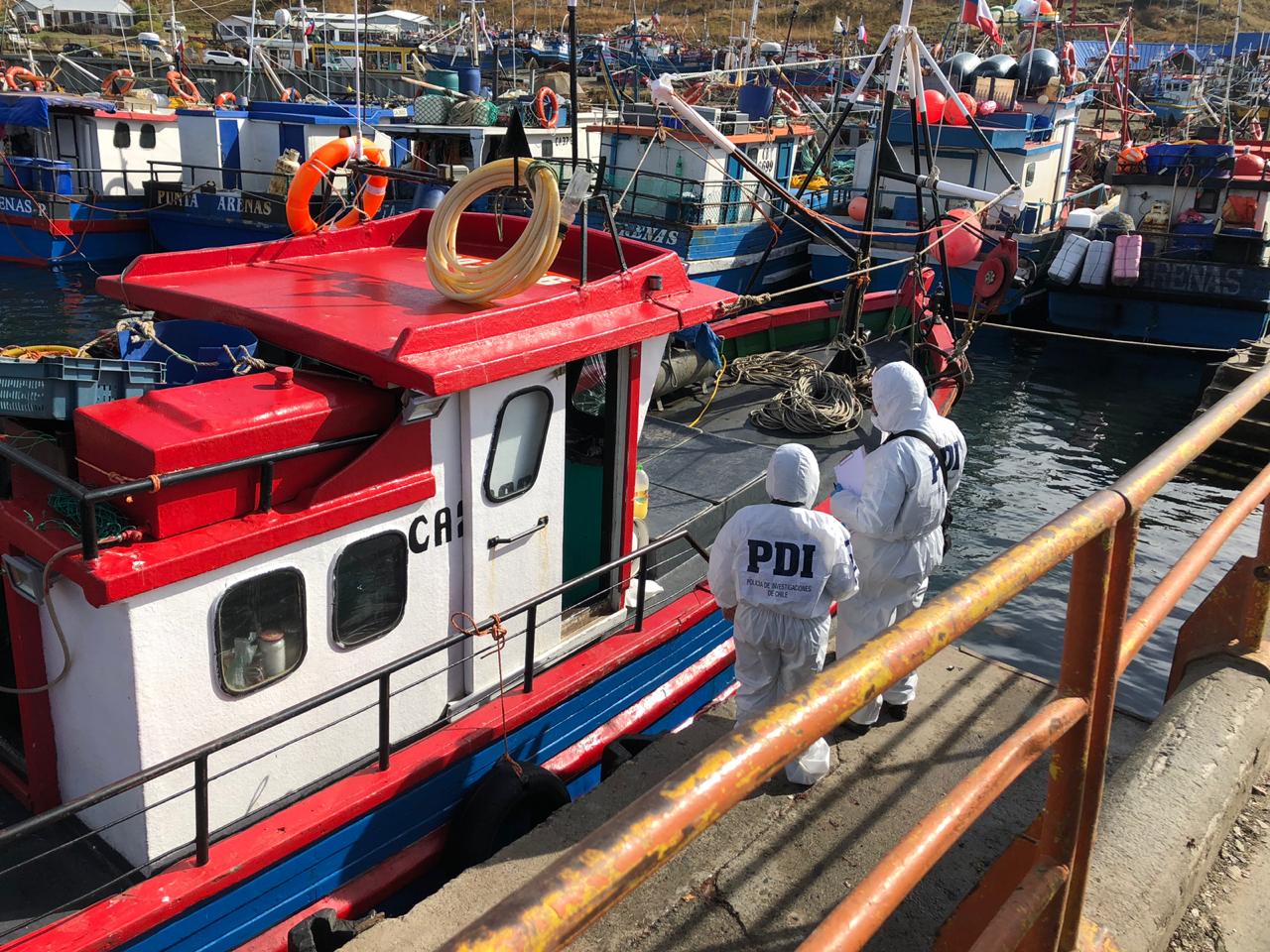 PDI investiga la desaparición de un pescador en alta mar