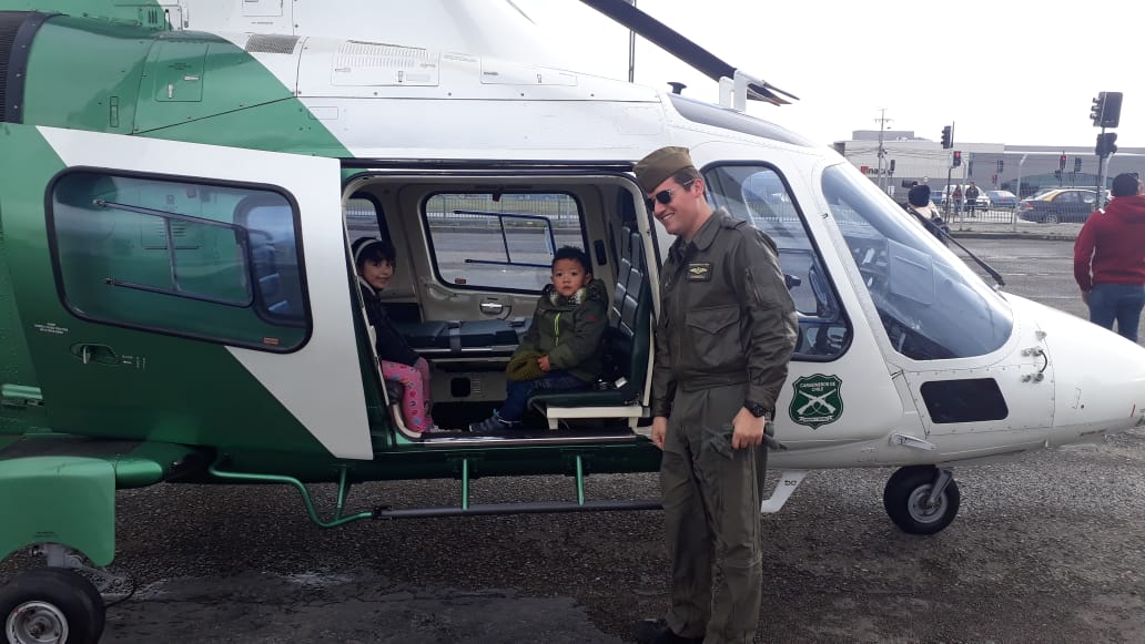 Exitosa y concurrida presentacion de Carabineros en Zona Austral