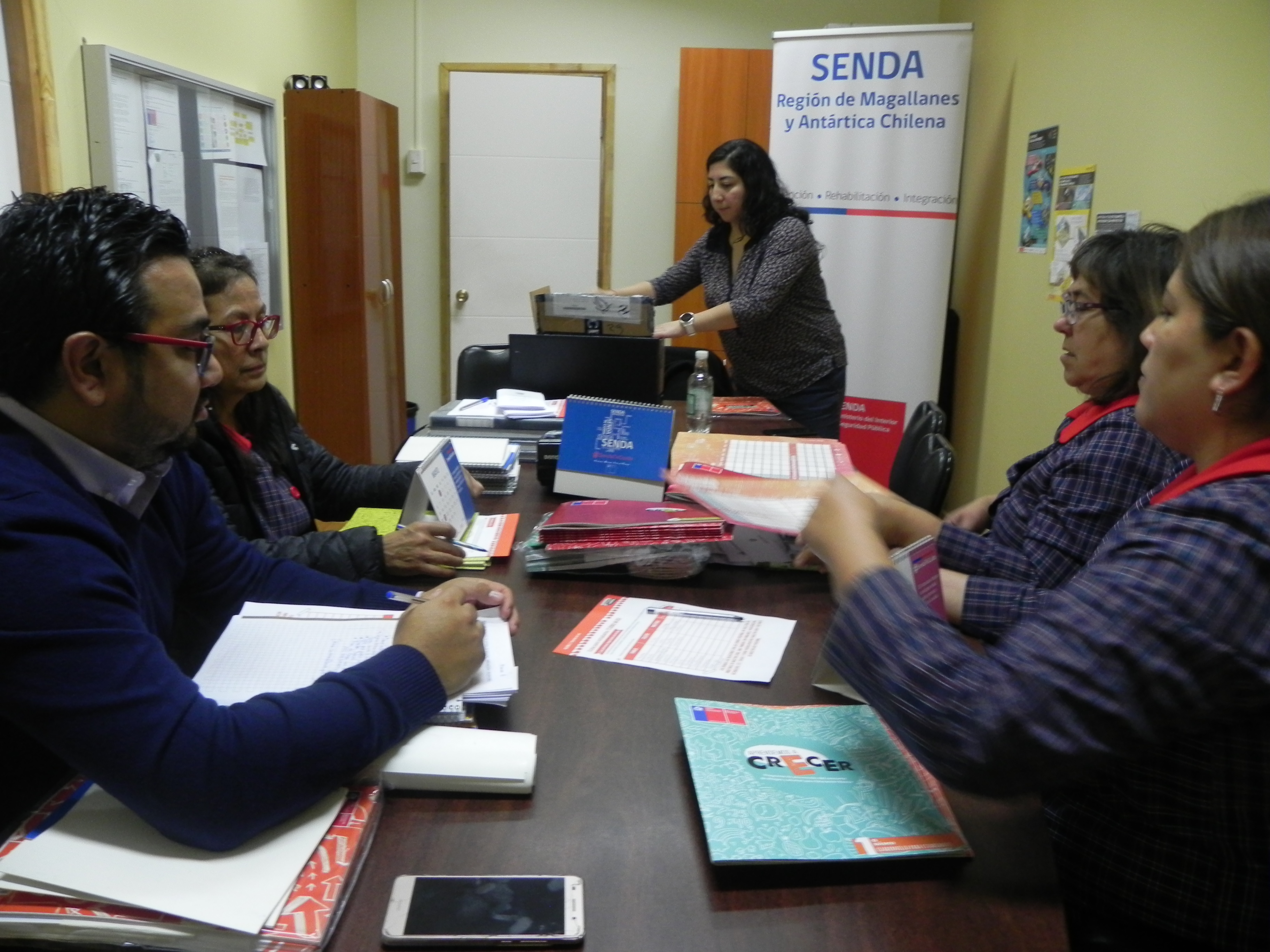 Porque Santiago no es Chile y Punta Arenas no es Magallanes, en la comuna rural de San Gregorio, SENDA inauguró el año escolar preventivo en la región