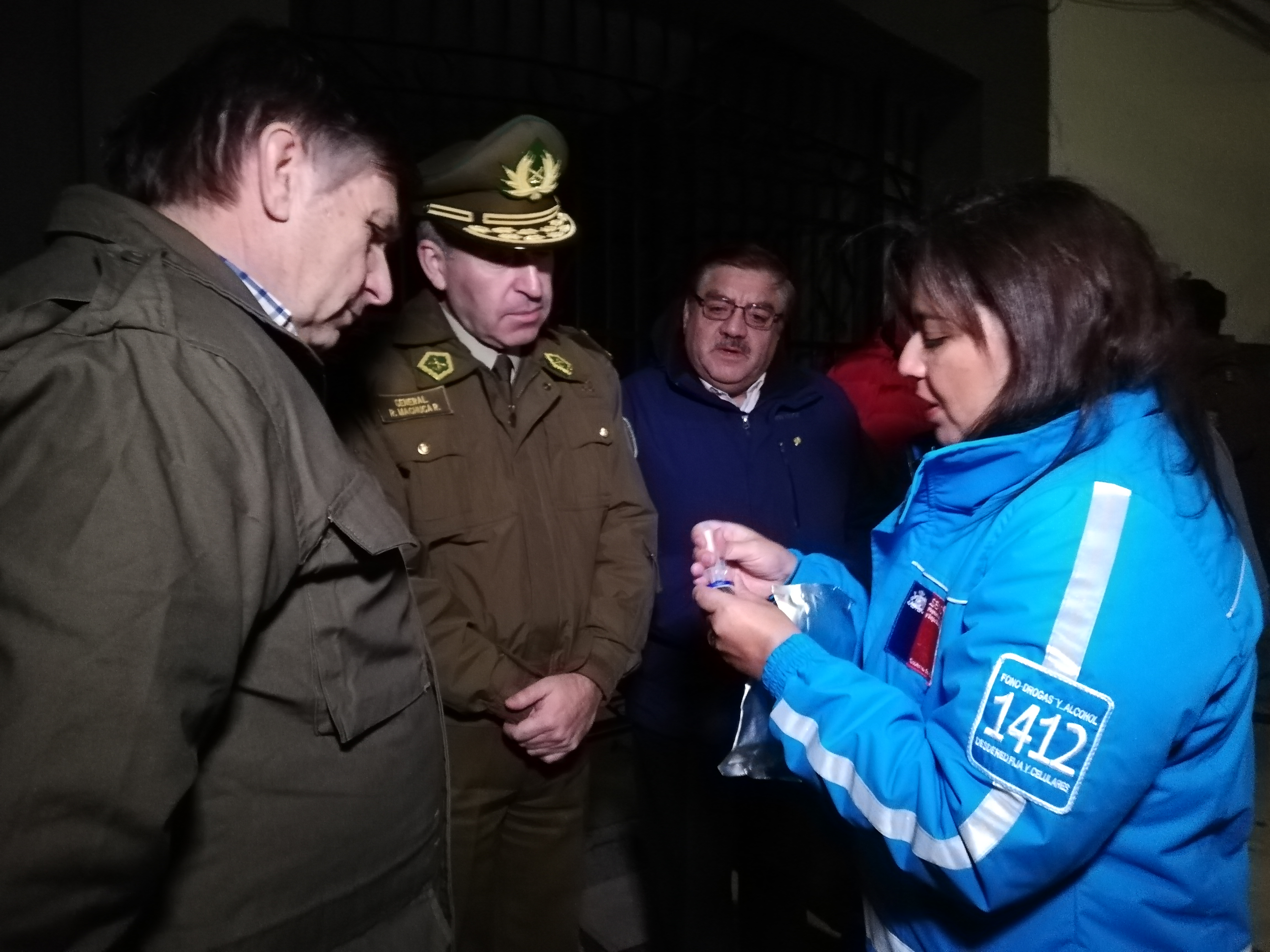 Se inició en Magallanes el control preventivo de drogas a conductores