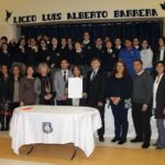Compromiso Bicentenario 2019 en el Liceo Luis Alberto Barrera de Punta Arenas