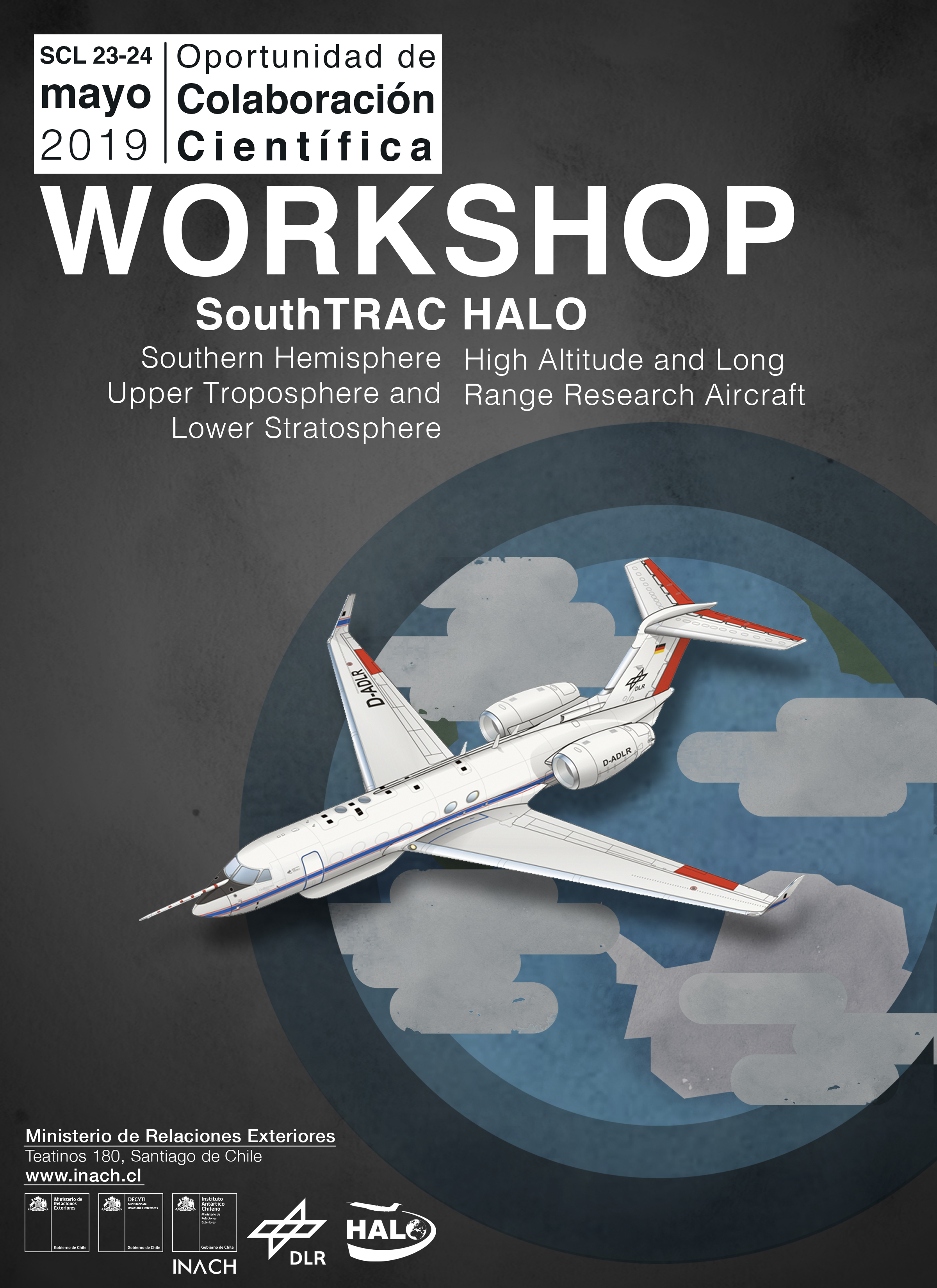 Avión laboratorio alemán ofrece oportunidad de colaboración a investigadores de Chile y Argentina