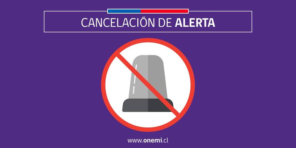 Se cancela Alerta Temprana Preventiva por lluvias para la Provincia de Última Esperanza