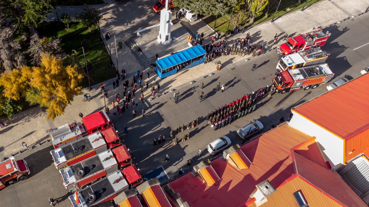 Bomberos recibió nuevo material rodante para la región de Magallanes