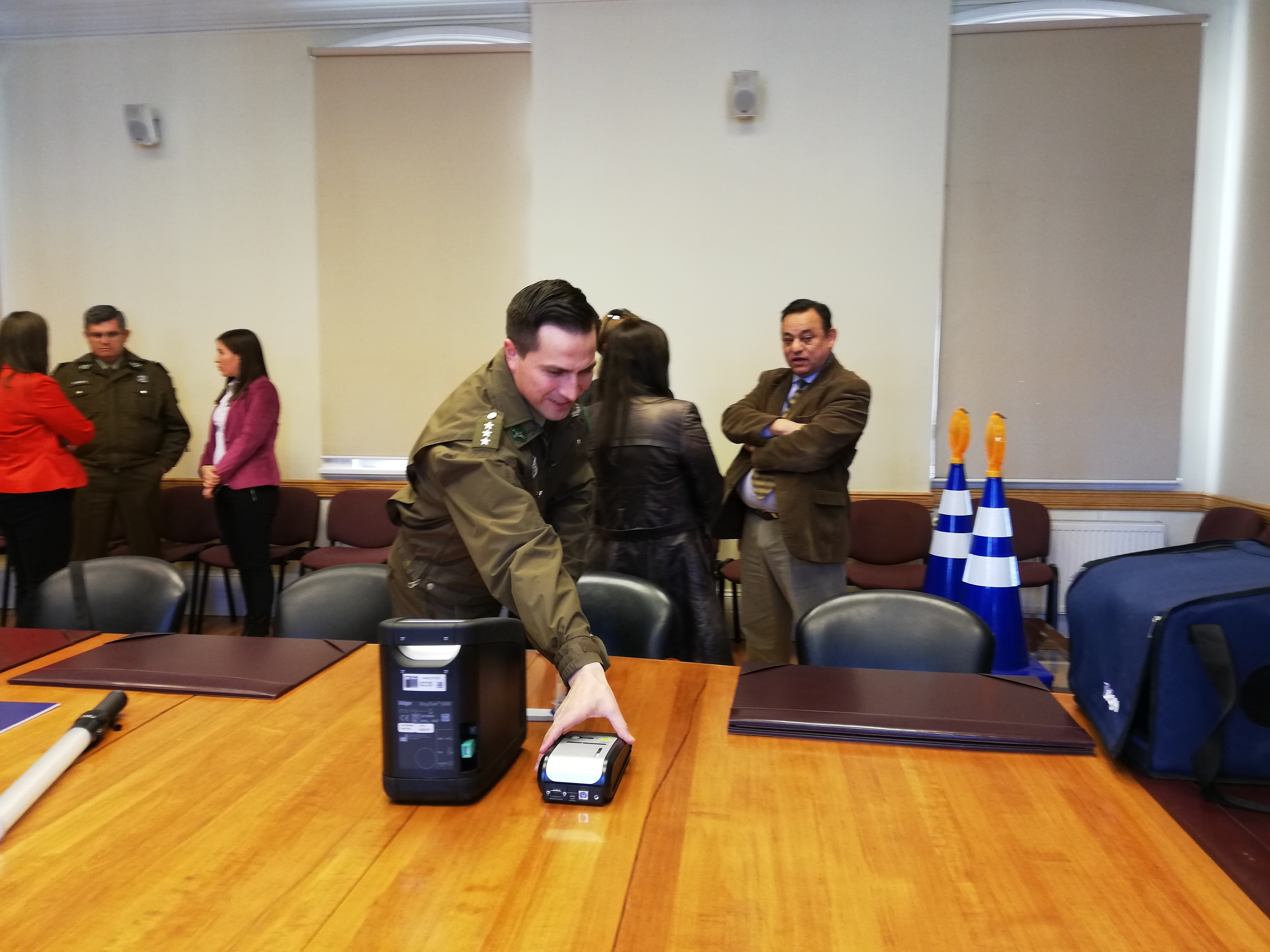 Control preventivo de consumo de drogas para conductores promueve el SENDA