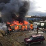 Incendio de grandes proporciones destruye casa habitación en villa Nelda Paniccuci