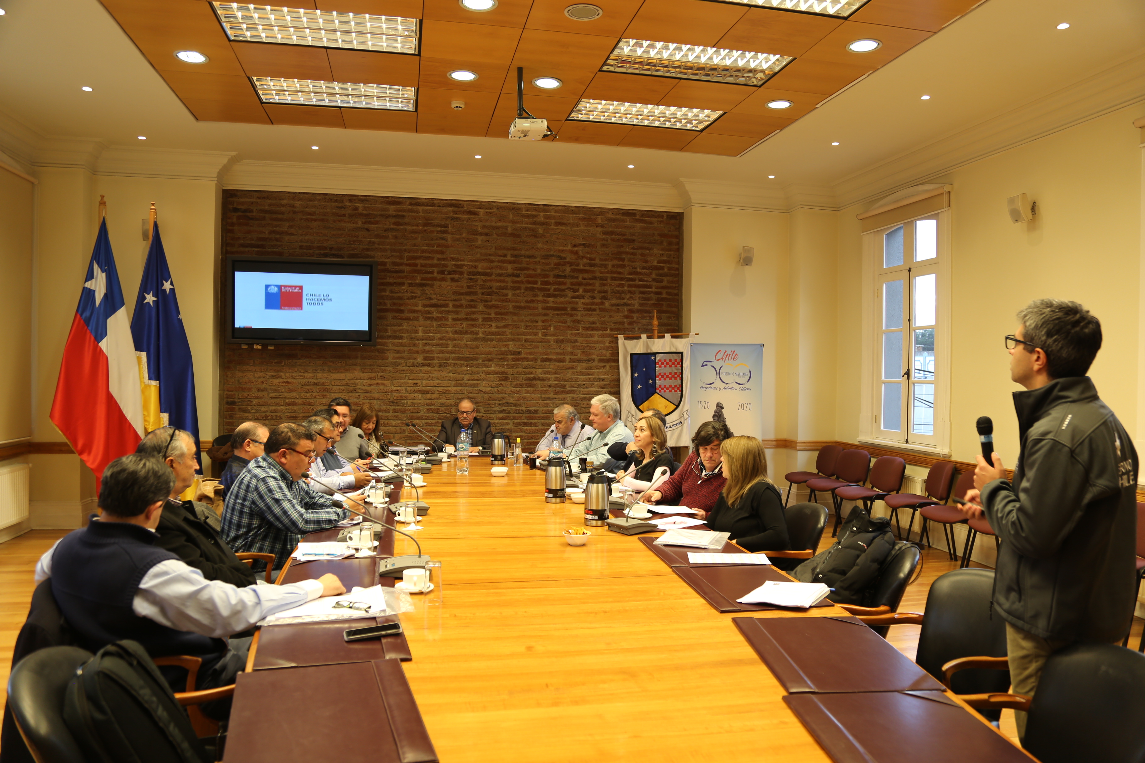 Consejeros Regionales reiteran preocupación por proyectos Planta Tratamiento Aguas Servidas de Puerto Williams y la construcción de compuertas en la Costanera que permitan el desagüe del Río de las Minas al Estrecho