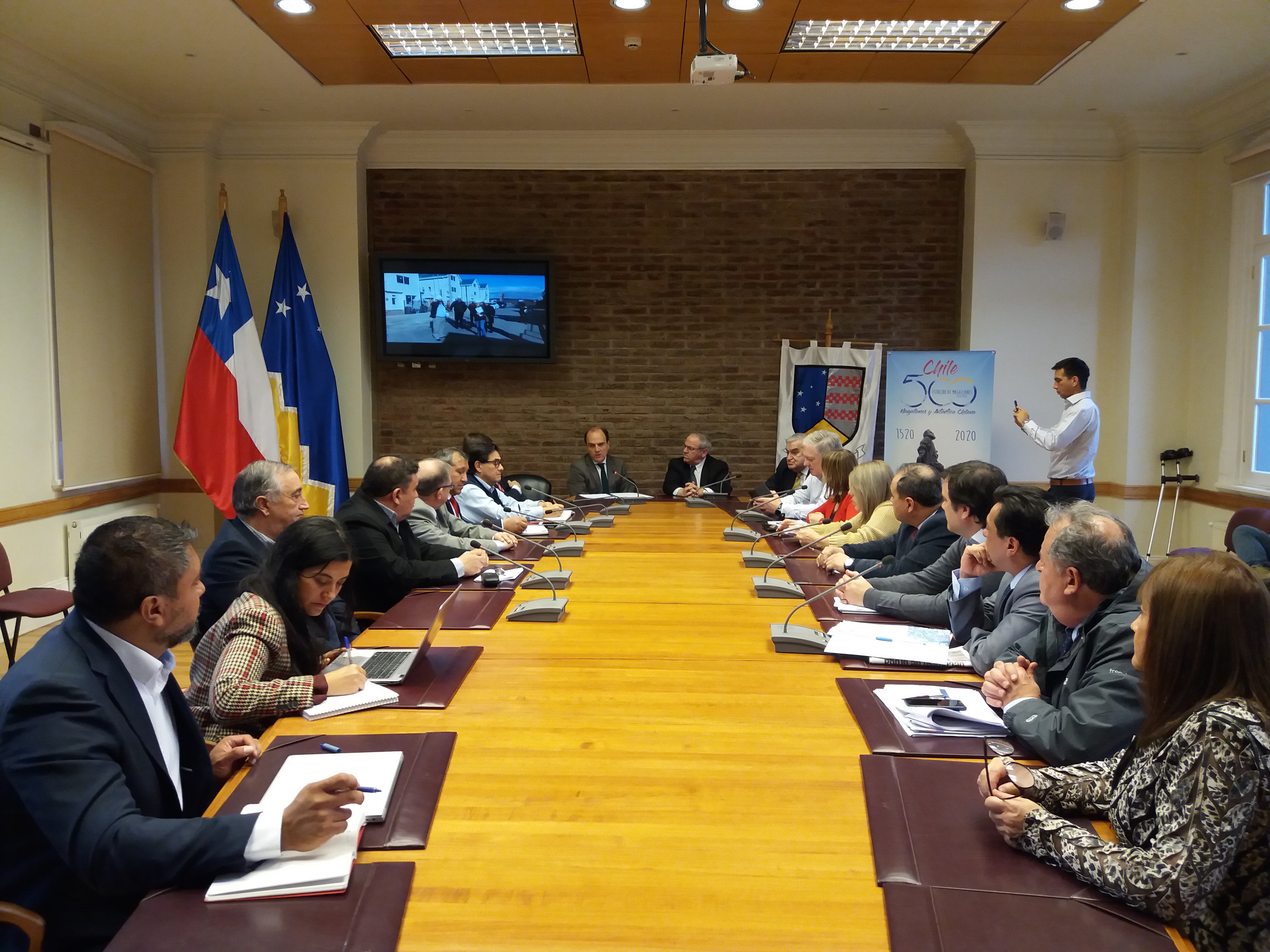 CORE Magallanes plantea a ministro Monckeberg inquietudes provinciales y regionales en materia de Vivienda y Urbanismo