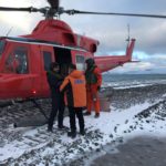 Base Aérea Antártica realizó aeroevacuación médica de un científico desde la base brasileña a la base china