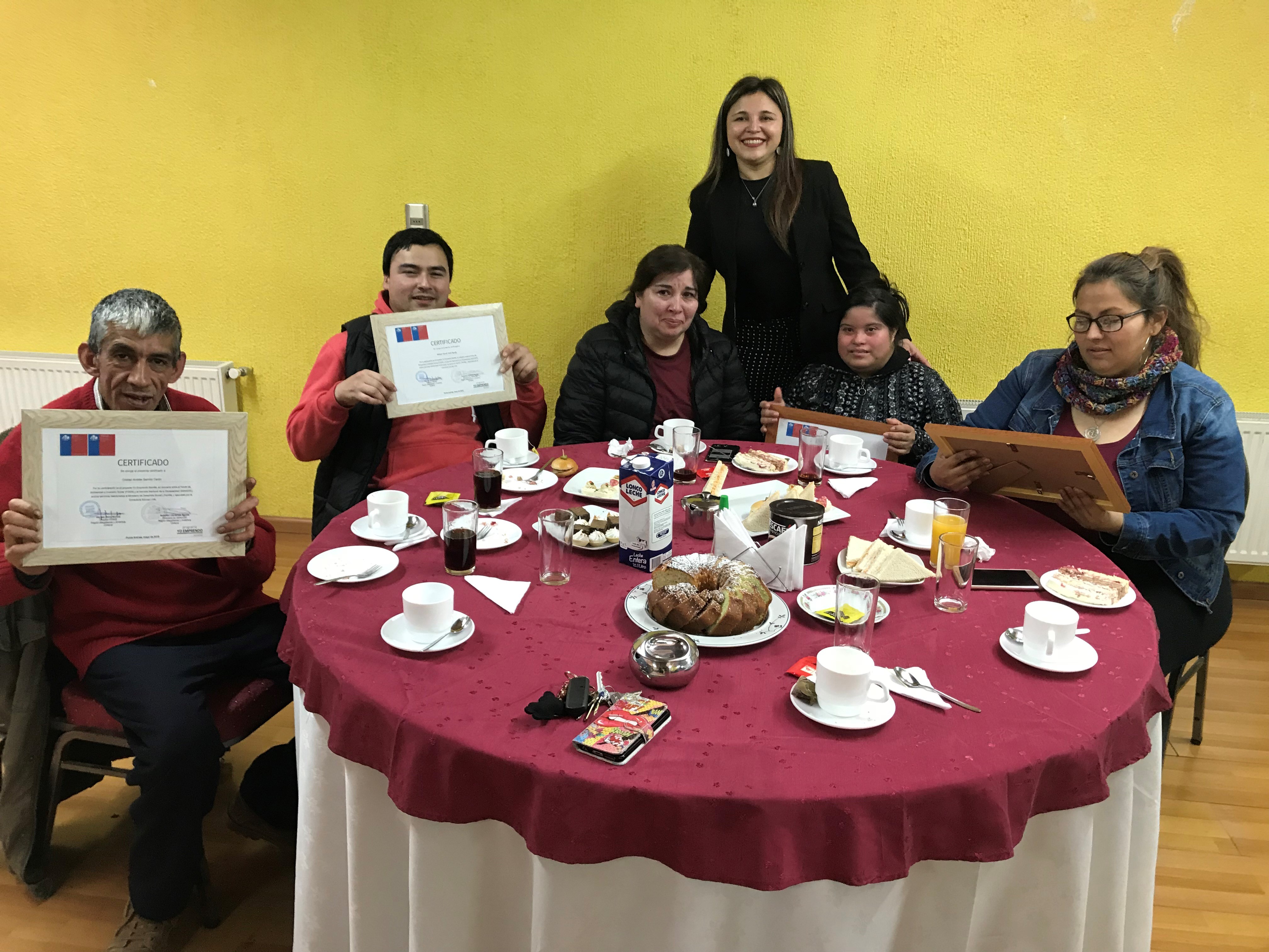 Programa de emprendimiento benefició a personas con discapacidad y sus cuidadores en Magallanes