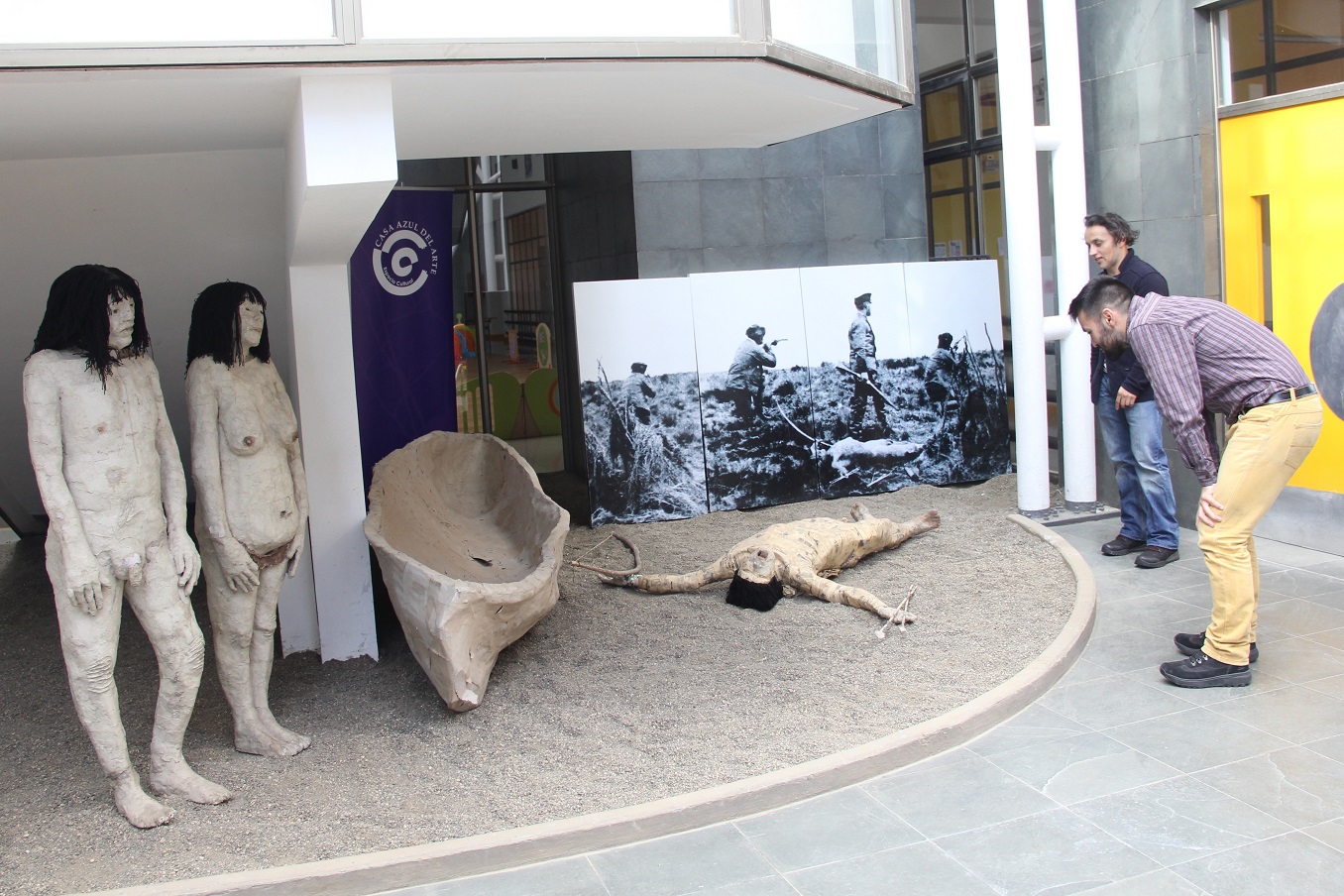 En Punta Arenas nueva exposición de la Casa Azul del Arte destaca en el Centro Integral de la JUNJI