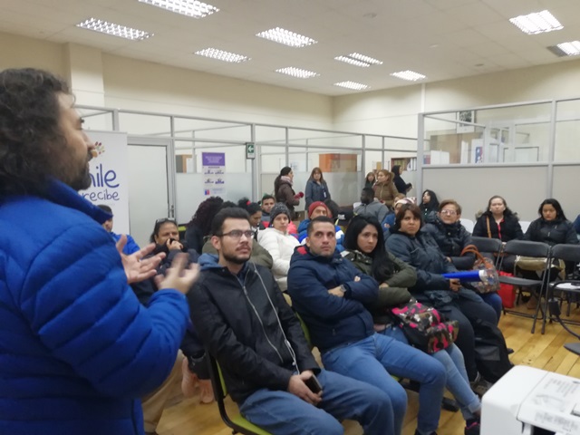 Ciclo de charlas y atención a migrantes en la Gobernación Provincial de Magallanes
