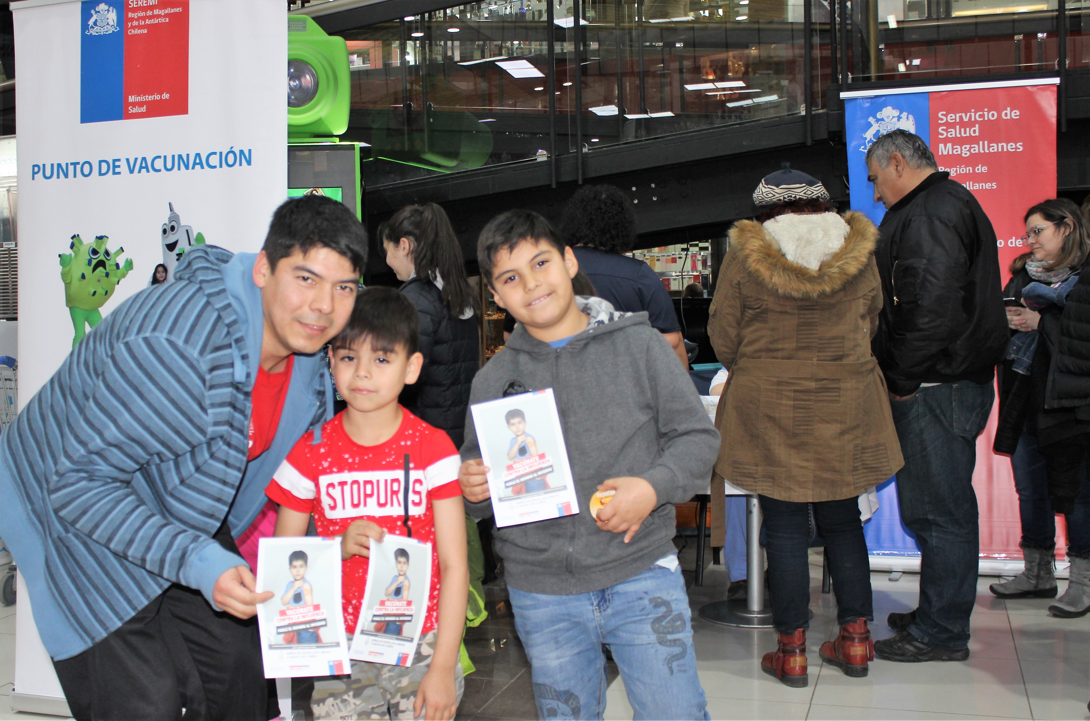 Con éxito Sector Salud Magallanes desarrolló actividades extramuros de vacunación