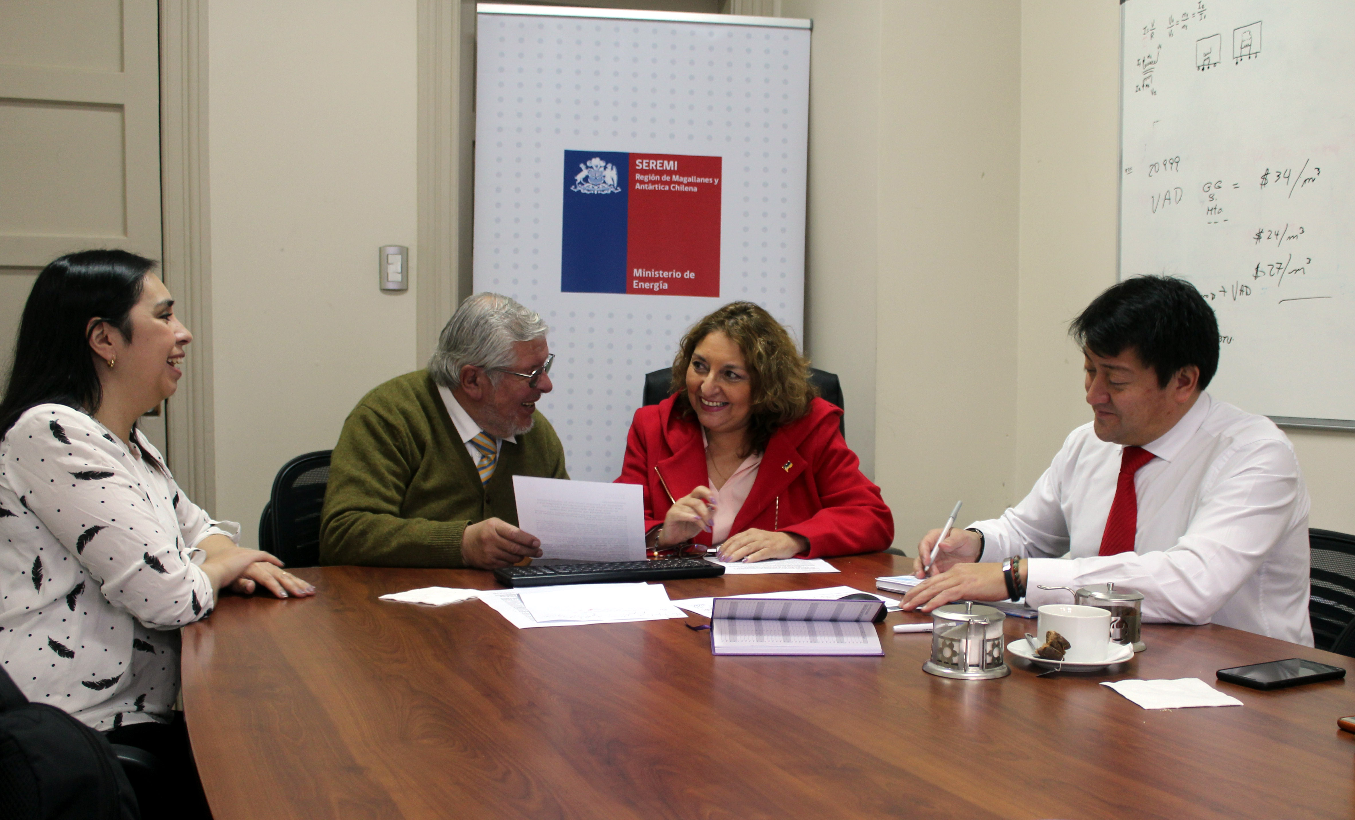 Diputada Amar se reunión con el SEREMI de Energía