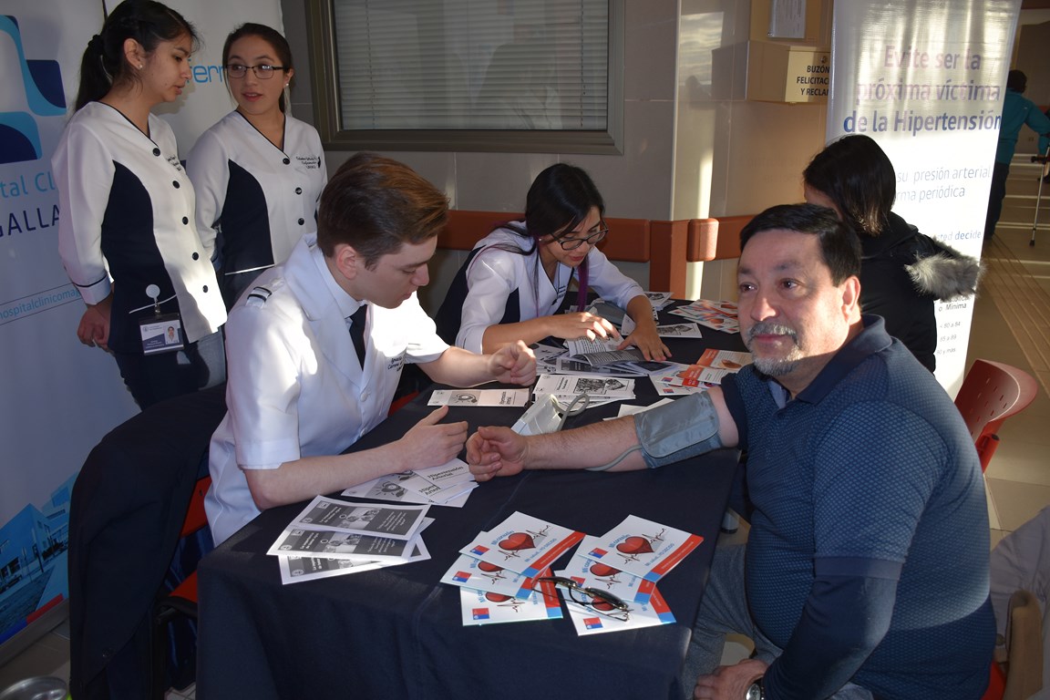 Magallanes se suma a campaña de toma de presión para concientizar en autocuidado y control de la hipertensión