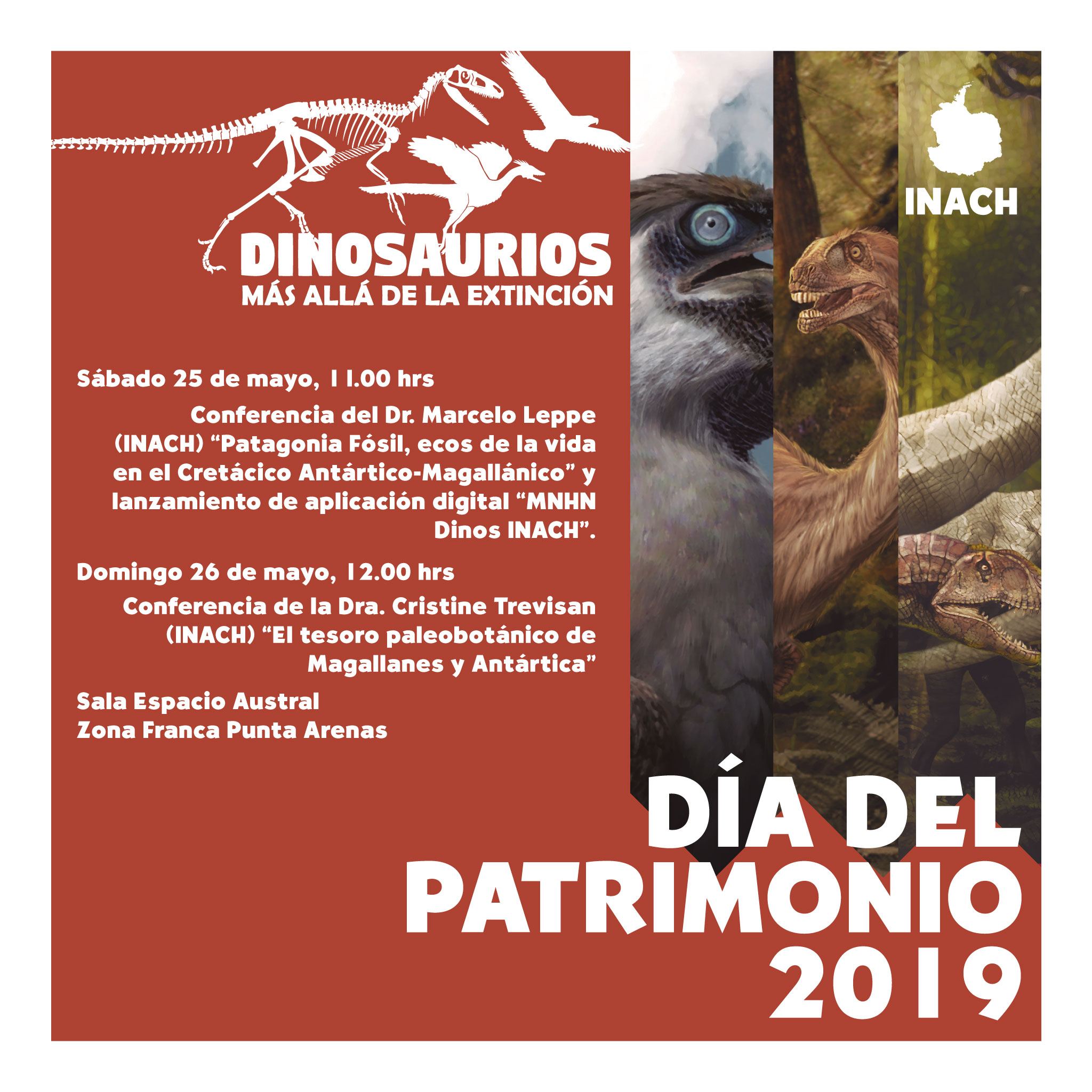 INACH invita a participar Día del Patrimonio 2019 el sábado 25 y domingo 26 de mayo en Punta Arenas