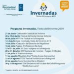 Municipalidad de Punta Arenas difunde programa de actividades de las Invernadas 2019