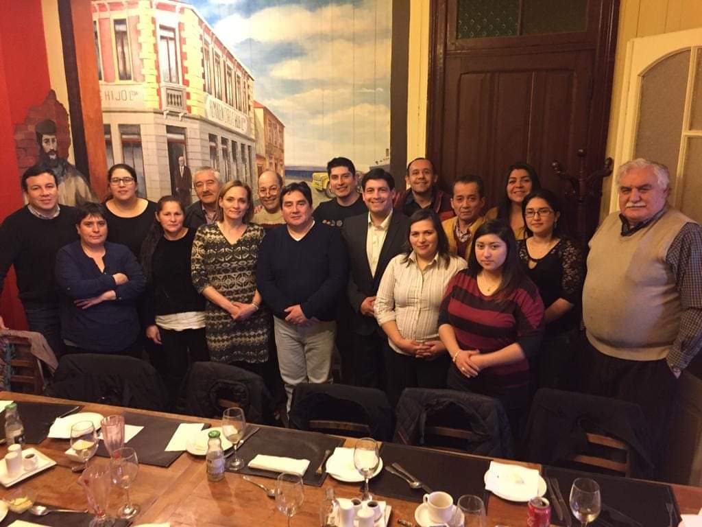 Dirigentes de sindicato de Nova Austral de Porvenir se reunieron con la senadora Carolina Goic en Punta Arenas