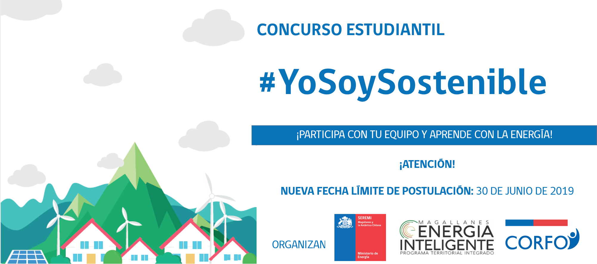 Energía y PTI Corfo reiteran invitación a colegios a participar de concurso audiovisual #YoSoySostenible