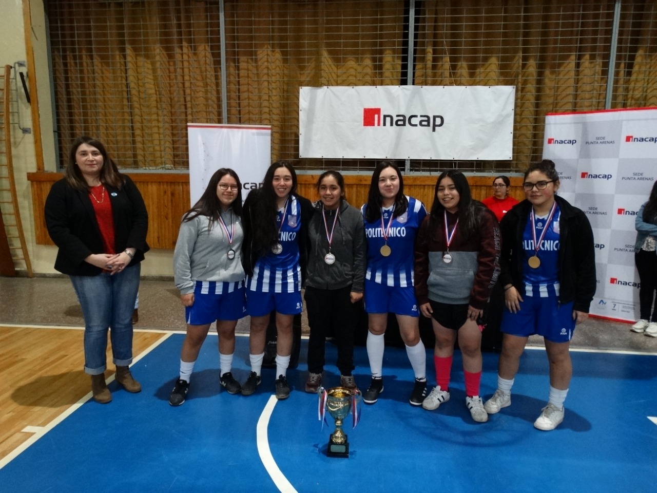 Con excelente convocatoria se realizó 1° Campeonato Interescolar de Futsal organizado por INACAP Punta Arenas