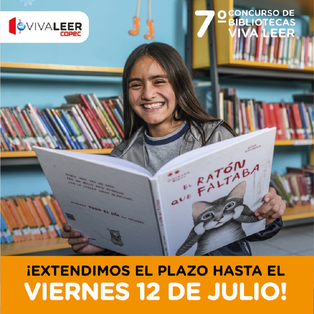 Se extiende el plazo del concurso para Bibliotecas Escolares Viva Leer