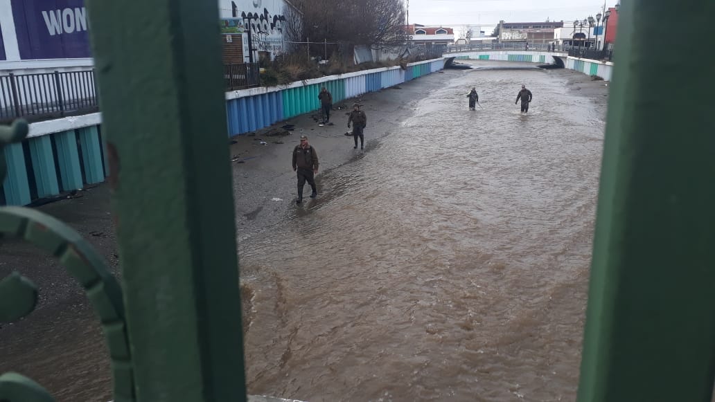 Continúa la búsqueda de extraviado en la cuenca del Río de las Minas