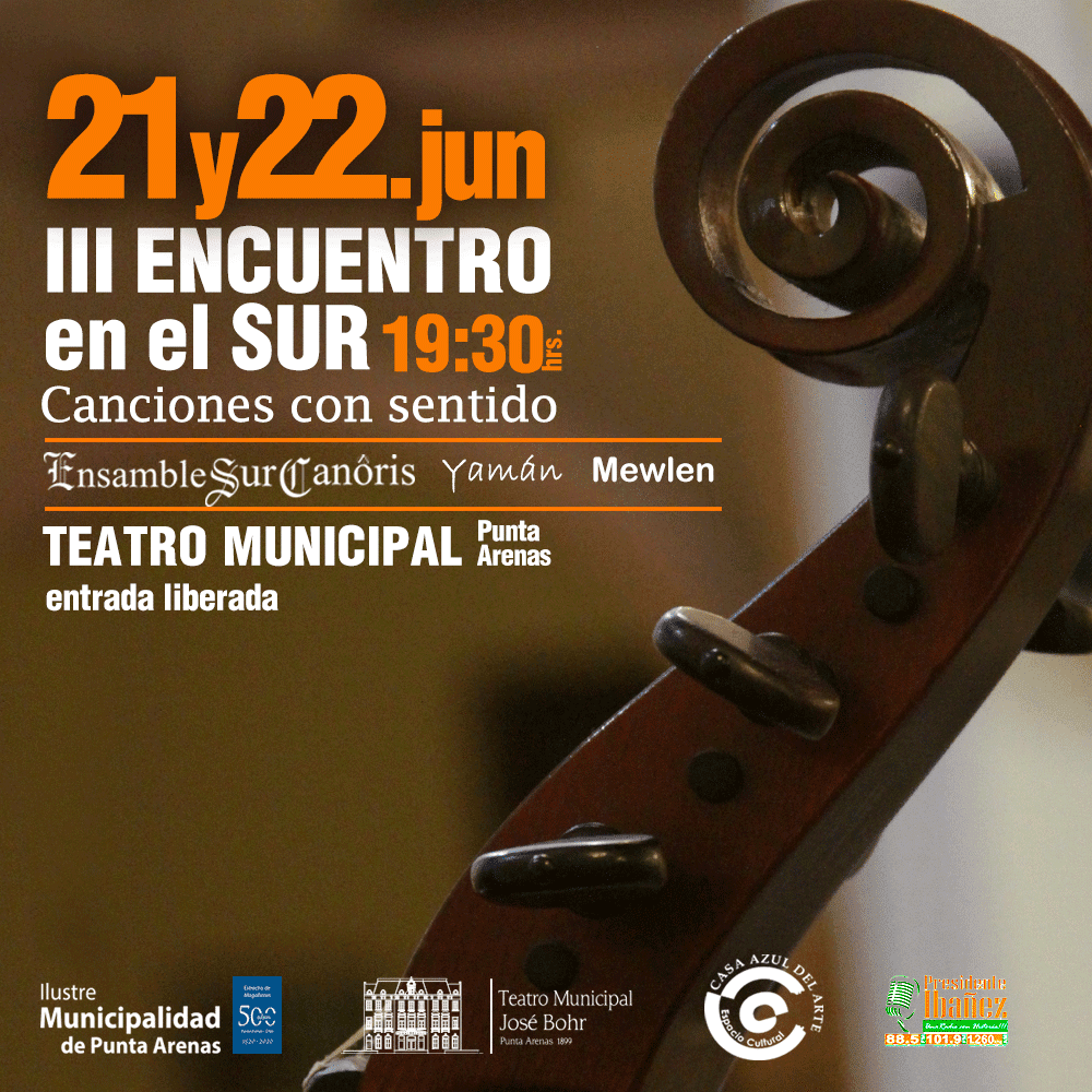 Encuentro en el Sur, Canciones con Sentido – Yaman, Mewlen y Ensamble Sur Canoris