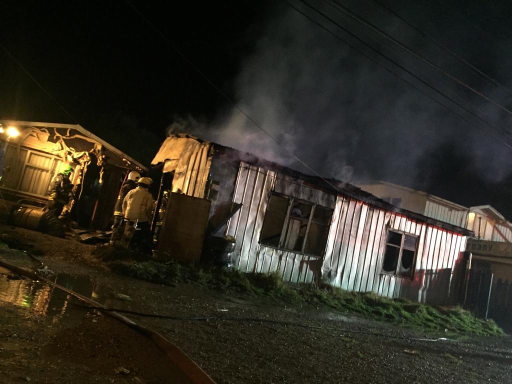 Un damnificado fue el saldo de un incendio en el barrio 18 de Septiembre