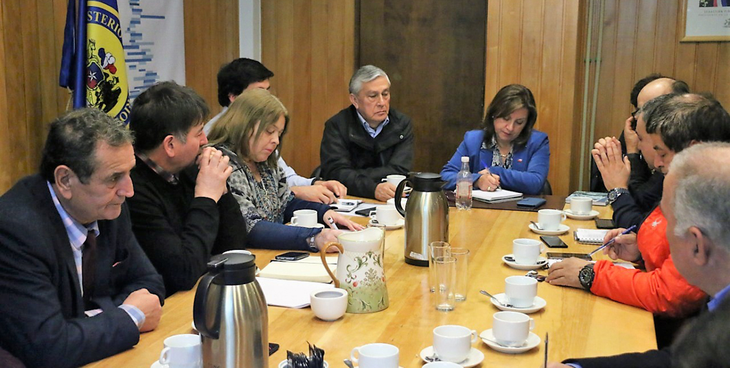 Gobierno regional, Municipio y parlamentarios abordan Zona Franca y situación económica de Aysén